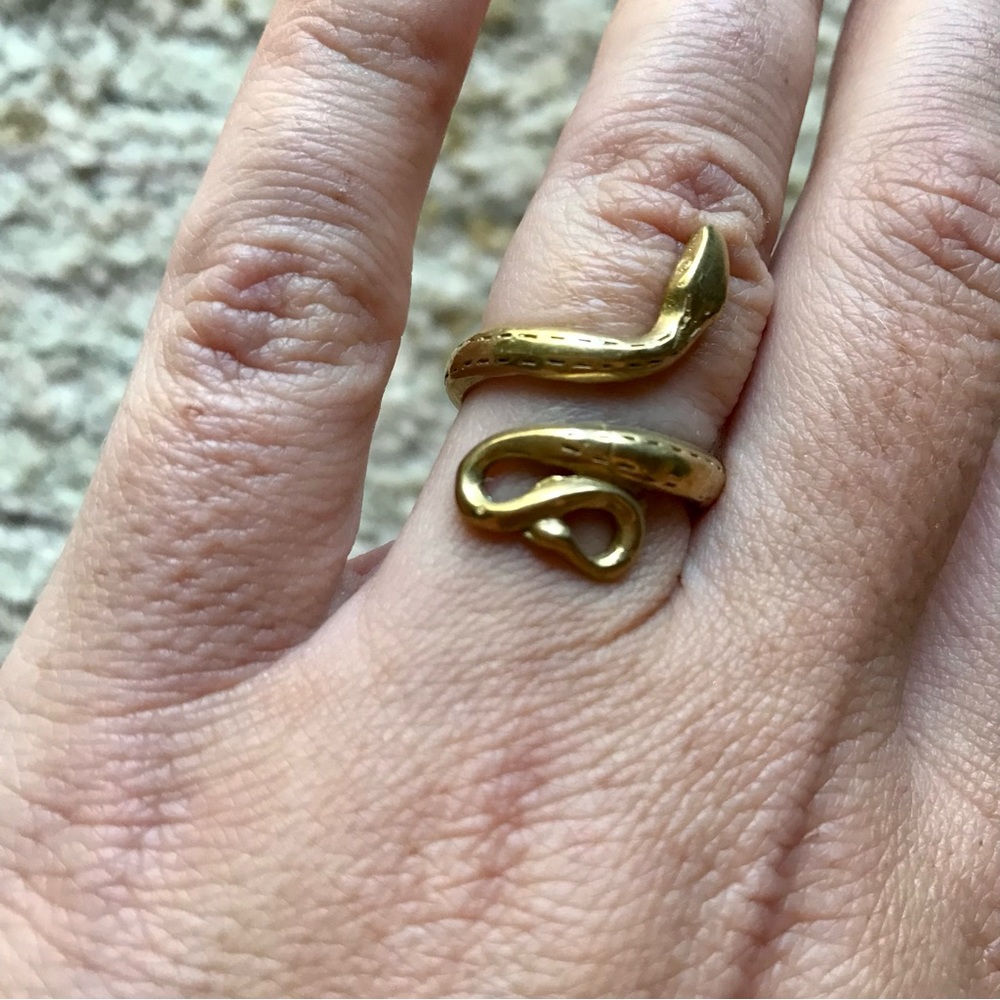 Amano Studio Golden Serpent Ring 🐍✨